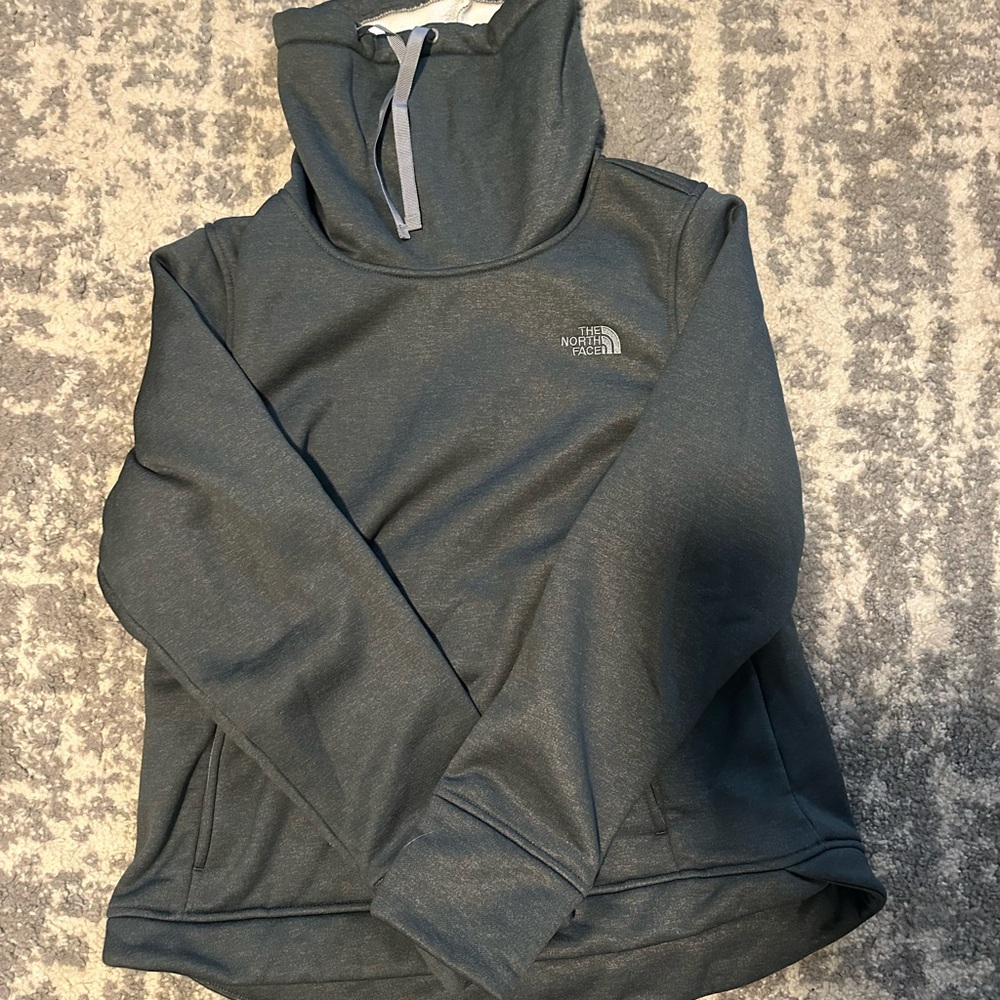 The North Face Women's Gray Pullover Hoodie (L)